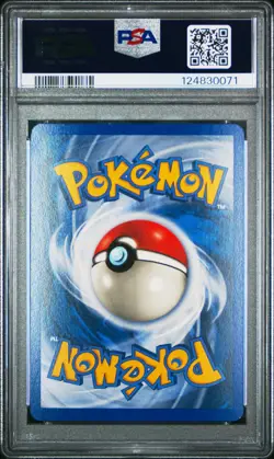 2002 POKEMON LEGEND COLL #51 MACHOKE-REVERSE FOIL PSA 8 - Image 2