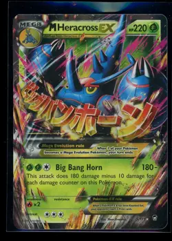 2014 M Heracross EX Ultra Rare XY - Furious Fists 5/111 NM/LP - Pokemon TCG - Image 1