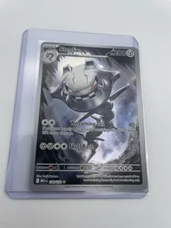 Pokemon 2025 Mega Evolution Steelix 150/132 Illustration Rare NM Pack Fresh 9/30 - Image 1