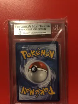 2020 Pokemon Champions Path elite ETB Promo SWSH050 Charizard V BECKETT 9 - Image 3