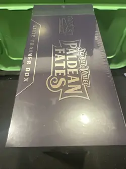 Sealed Paldean Fates Elite Trainer Box ETB Pokemon TCG - Image 5