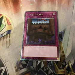 Royal Decree Platinum Secret Rare RA04-EN113 Yugioh - Image 1