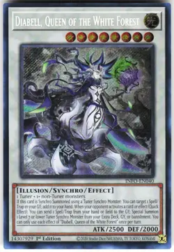 Diabell, Queen of the White Forest MP25-EN221 Yugioh TCG Ultra Rare LP - Image 1