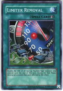 Limiter Removal RP02-EN015 Yugioh TCG Super Rare NM - Image 1