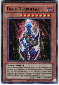 Dark Necrofear RP02-EN042 Yugioh TCG Super Rare NM - Image 1