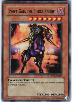 Swift Gaia the Fierce Knight RP02-EN085 Yugioh TCG Ultra Rare NM/LP - Image 1