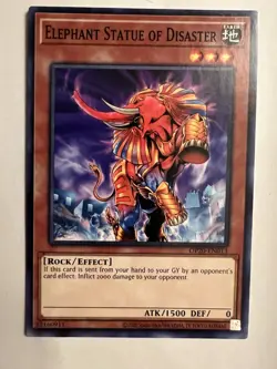 Elephant Statue of Disaster - OP20-EN013 Yugioh! Official Tournament Pack 20 NM - Image 1
