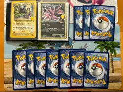 Pokemon Card Full Art Alt Art Promo Jumbo Fire Flareon Tag Team Charizard - Image 2