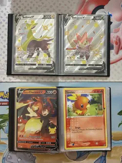 Pokemon Card Full Art Alt Art Promo Jumbo Fire Flareon Tag Team Charizard - Image 5