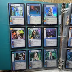 Lord Of The Rings Foil LOTR Realms Of The Elf-Lords Complete 122 cards Foil Set - Image 2
