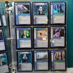 Lord Of The Rings Foil LOTR Realms Of The Elf-Lords Complete 122 cards Foil Set - Image 3