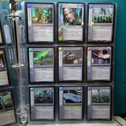 Lord Of The Rings Foil LOTR Realms Of The Elf-Lords Complete 122 cards Foil Set - Image 5