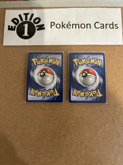 Chikorita + Cyndaquil 1st Edition Pokemon Card Lot Vintage WOTC - Image 2
