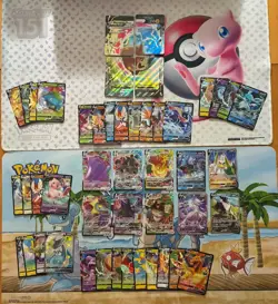 Pokemon Card Full Art Alt Art Fire Charizard Pikachu Blastoise Glaceon - Image 1