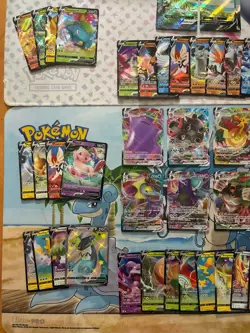 Pokemon Card Full Art Alt Art Fire Charizard Pikachu Blastoise Glaceon - Image 3