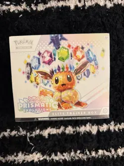 Prismatic Evolutions Elite Trainer Box Pokemon Card Factory Sealed - Image 1