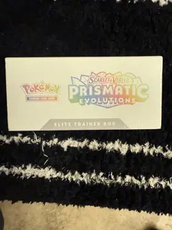 Prismatic Evolutions Elite Trainer Box Pokemon Card Factory Sealed - Image 2