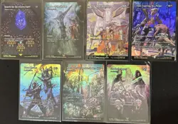 Final Fantasy MTG Through The Ages 17 Card Lot Showcase FCA Darkness of Eternity - Image 2