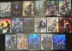 Final Fantasy MTG Through The Ages 17 Card Lot Showcase FCA Ardyn Izunia 37 - Image 1