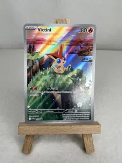 Victini 208 SVP: Scarlet & Violet Promo Card Illustration Rare Holo NM - Image 1