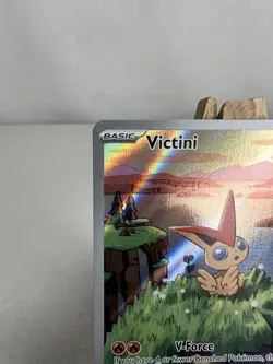 Victini 208 SVP: Scarlet & Violet Promo Card Illustration Rare Holo NM - Image 4
