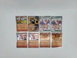 Lot Of 8 Shiny Pokemon Cards - Image 1