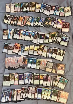 Magic The Gathering Lot Of 160 Random Cards, MTG, Some Vintage - Image 1