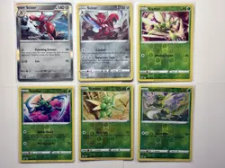 Scyther & Scizor Pokemon Card Lot - X6 Unique Holo Cards - A121 - Image 1