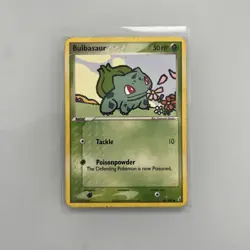 Pokemon TCG Bulbasaur EX Crystal Guardians Card 45/100 Regular Common LP- - Image 1