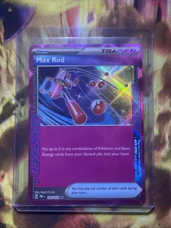 Max Rod 116/131 SV: Prismatic Evolutions Pokemon Card - Image 1