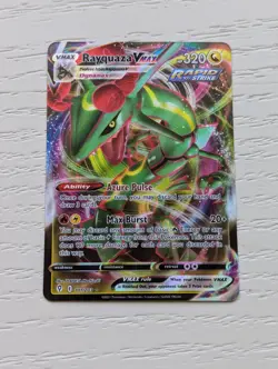 Pokemon Card - Rayquaza VMAX 111/203 SwSh07: Evolving Skies (Ultra Rare) - Image 1