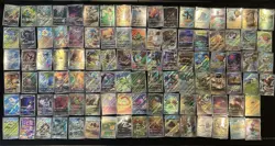 Pokemon Card Game Japanese Lot Set 100 CARD Art Rare Ar Different Types BULK - Image 1