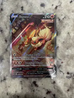 Flareon V SWSH179 SWSH: Sword & Shield Promo Cards Holo - Image 1