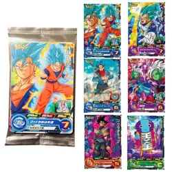 Y1524 Japanese Dragon Ball Heroes x V Jump Promo Cards Vegeta Goku Sealed - Image 1