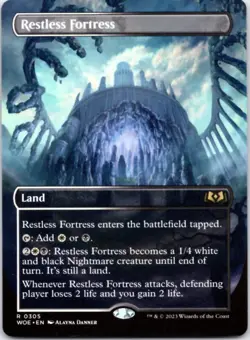 Restless Fortress (Borderless) - Wilds of Eldraine - 305 NM - Image 1