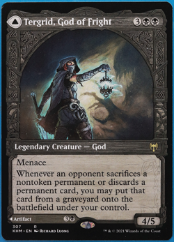 Tergrid, God of Fright / Tergrid's Lantern (Showcase) Kaldheim NM (504293) - Image 1