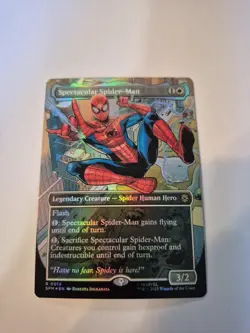Spectacular Spider-Man (Borderless) Marvel's Spider-Man Foil - Image 1