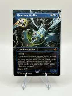 Quantum Riddler (Borderless) Edge of Eternities (EOE) MTG Mythic Rare #305 | Reg - Image 2