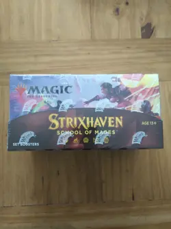 MTG Magic The Gathering Strihaven Set Booster Box Sealed Mystical Archives - Image 3