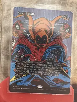 Saw in Half (Borderless) Marvel Universe Eternal-Legal Regular - Image 1