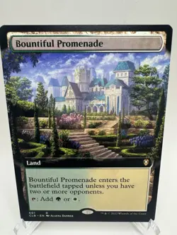 Bountiful Promenade 601 Extended Art Rare Non Foil Baldur's Gate Magic TCG NM - Image 1