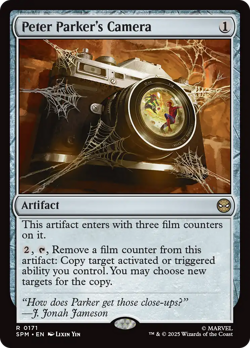 Peter Parker's Camera #171 | Near Mint | Marvel's Spider-Man Magic MTG - Image 1