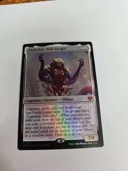 1x MTG Zhulodok, Void Gorger Foil Commander Masters 704 NM Free Shipping - Image 1