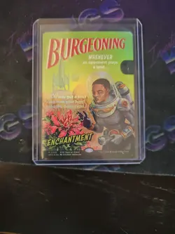 FOIL Burgeoning Showcase EOE Special Guests NM MtG Full Art Borderless Magic - Image 1