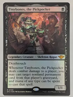 (Foil) Tinybones, the Pickpocket (0109) Outlaws of Thunder Junction NM - Image 1