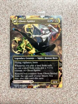 Magic the Gathering - Gwen Stacy (0202) (Borderless) (SPM) #202 - Image 3