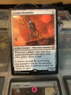 MTG Zenith Chronicler Phyrexia: All Will Be One 246/271 Regular Rare - Image 1