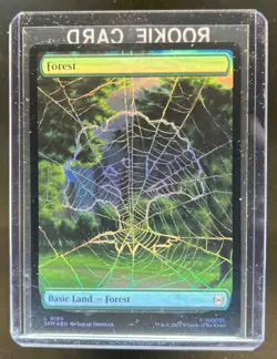 2025 MTG Magic the Gathering Marvel Forest Basic Land Foil #L0193 - Image 1
