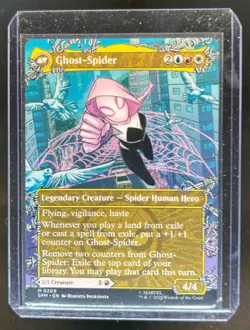 2025 MTG Magic the Gathering Gwen Stacy Legendary Creature Rare Marvel #M0209 - Image 2