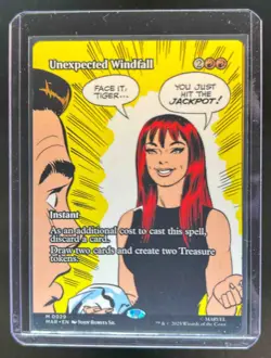 2025 MTG Magic the Gathering Unexpected Windfall Marvel #M0029 - Image 1